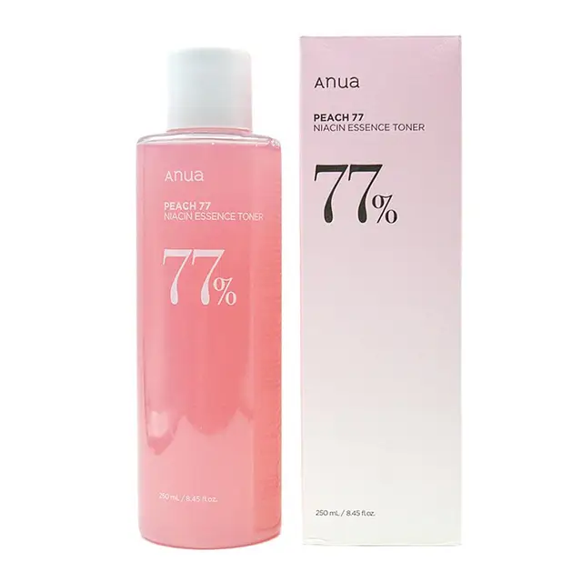 Anua Peach 77 Niacin Essence Toner 250ml / Brightening Toner for Face, Niacinamide, Panthenol, Ceramides, Facial Toner for Glass Skin, Korean Skin Care 1
