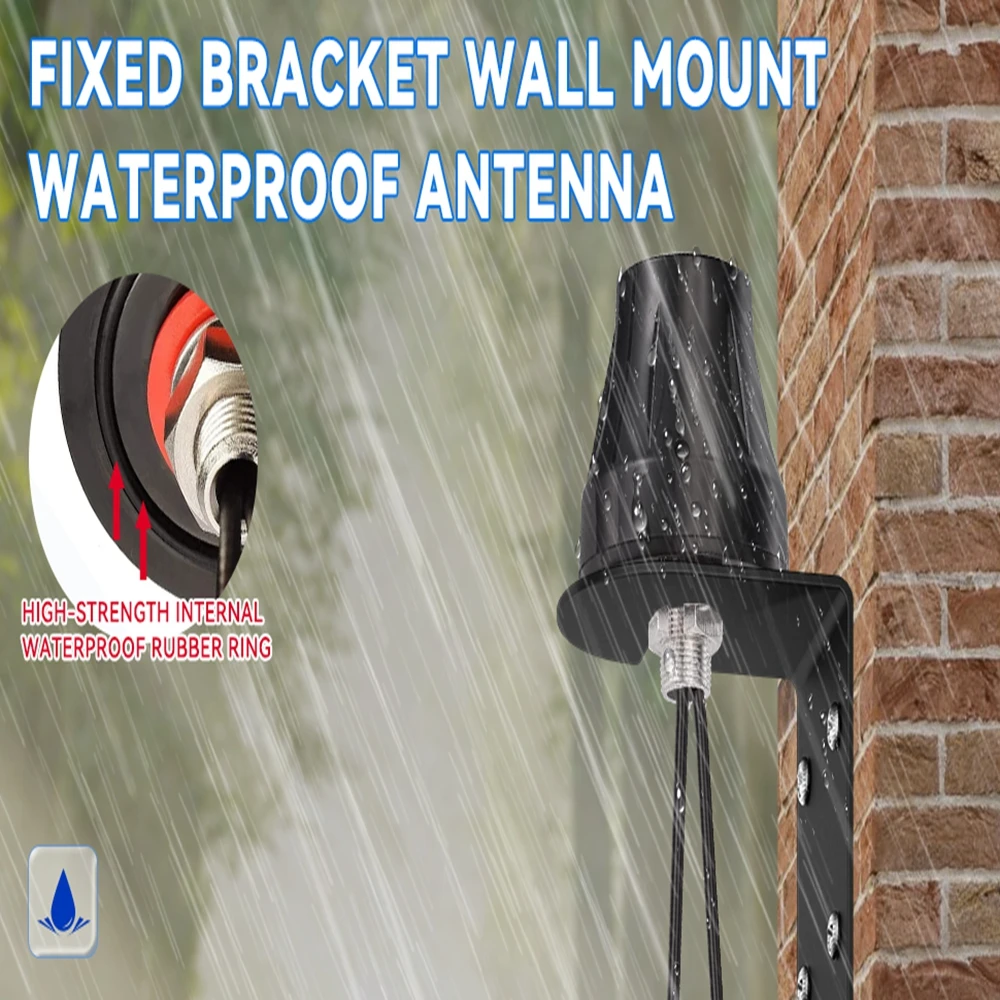 Outdoor Antenna 3dbi 4G LTE MIMO SMA Male For CPE Router