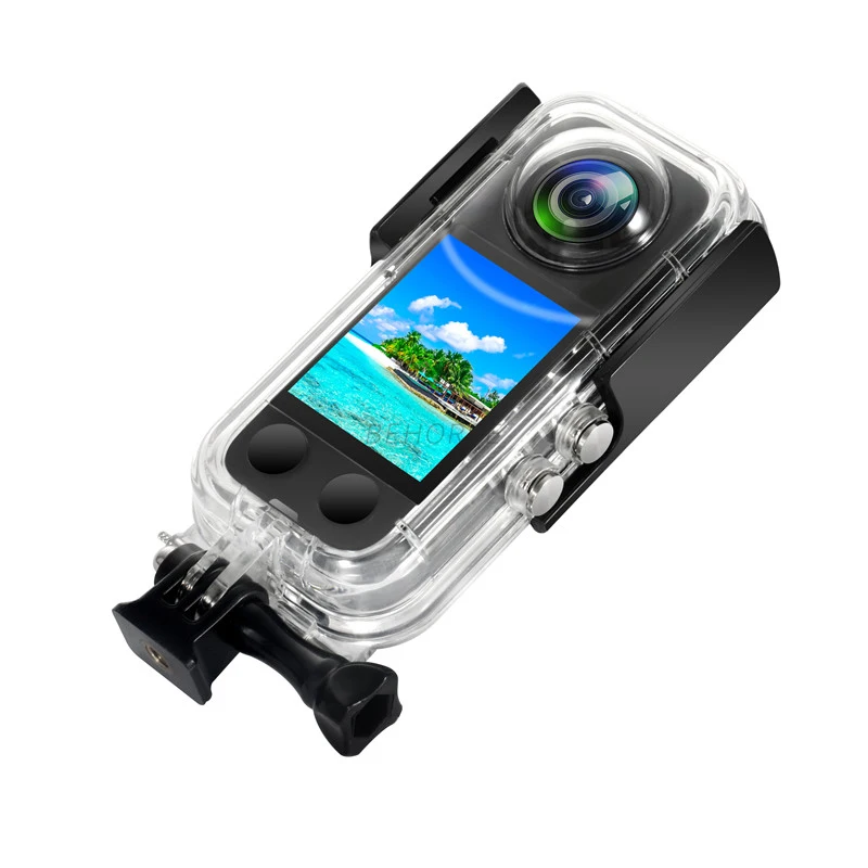 다이빙 하우징 쉘, Insta 360 X3 용 방수 케이스, Insta360 ONE X 3 액션 카메라 액세서리, 40M