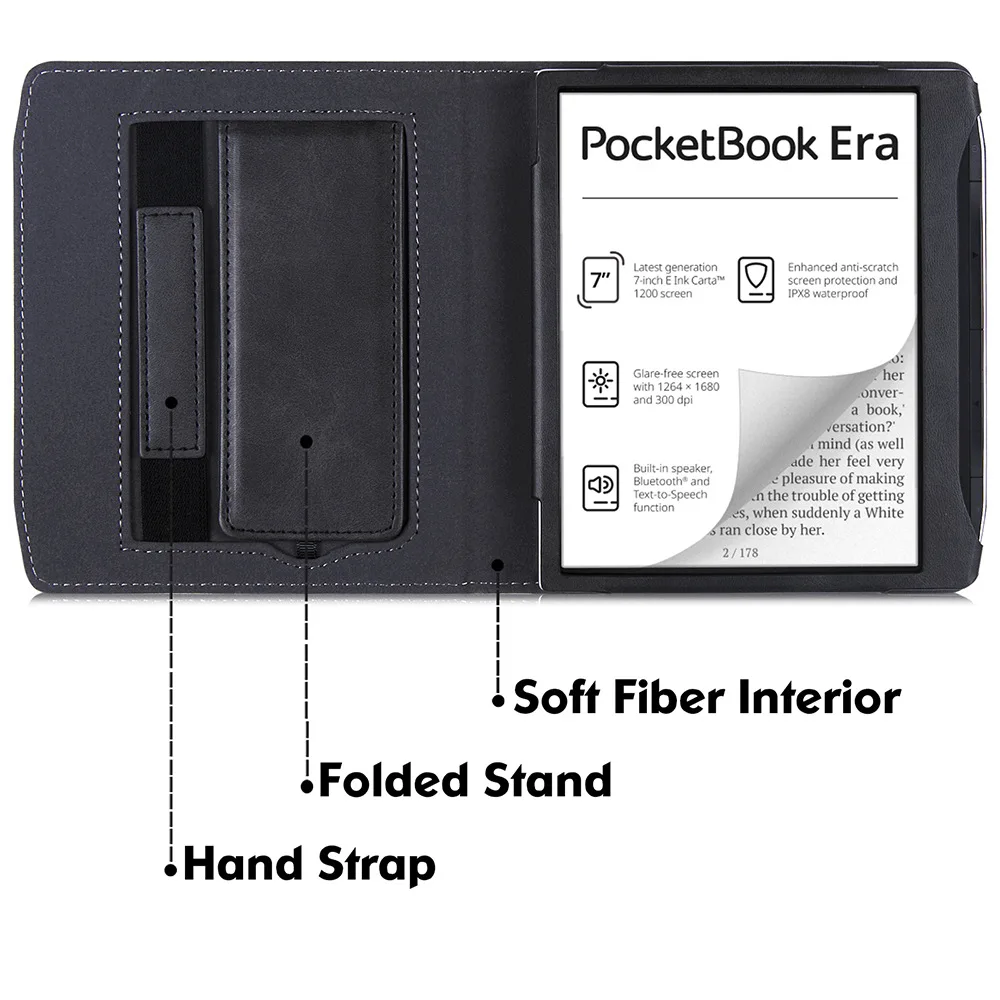 ヴィンテージマフラーACペルージャ新品タグ付きHIDE 7 For Pocketbook Era Case PB700 Flip Stand Cover 7 inch with