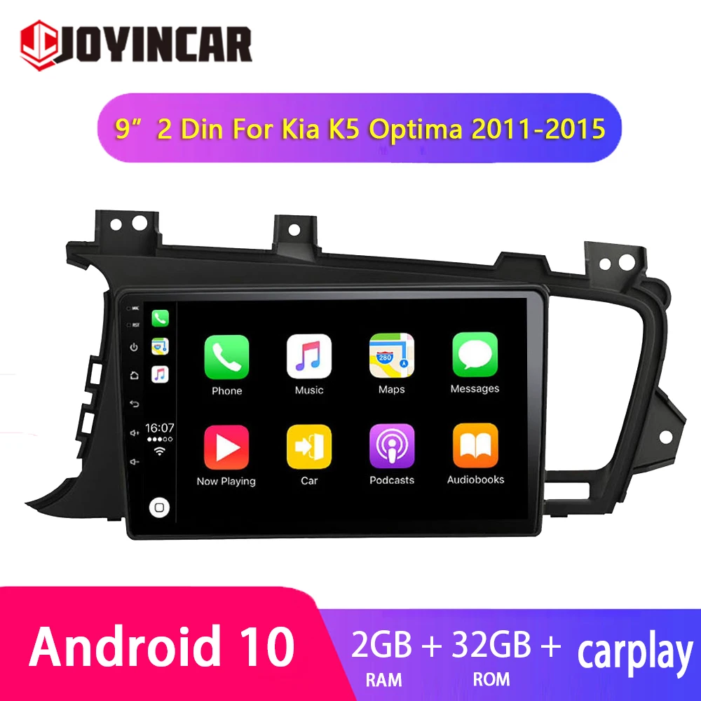 

9'' HD Screen Car Android Multimedia Radio Video Player For Kia Optima K5 2011-2015 Car Stereo GPS Navigation Autoradio FM 2 Din