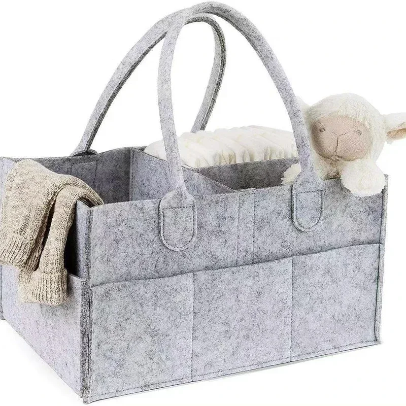 Description Picture 2 of itemBaby Diaper Ball Bag Car Nursery Essentials Storage Box Diaper Bag Baby Diaper Organizer Portable Holder Bag Change Table Holder