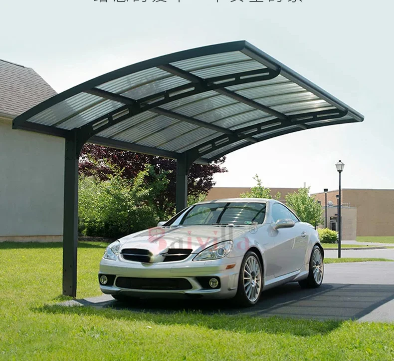 

Goods made to order Outdoor waterproof carport arched pergola carport sun protection car shelter garage carport