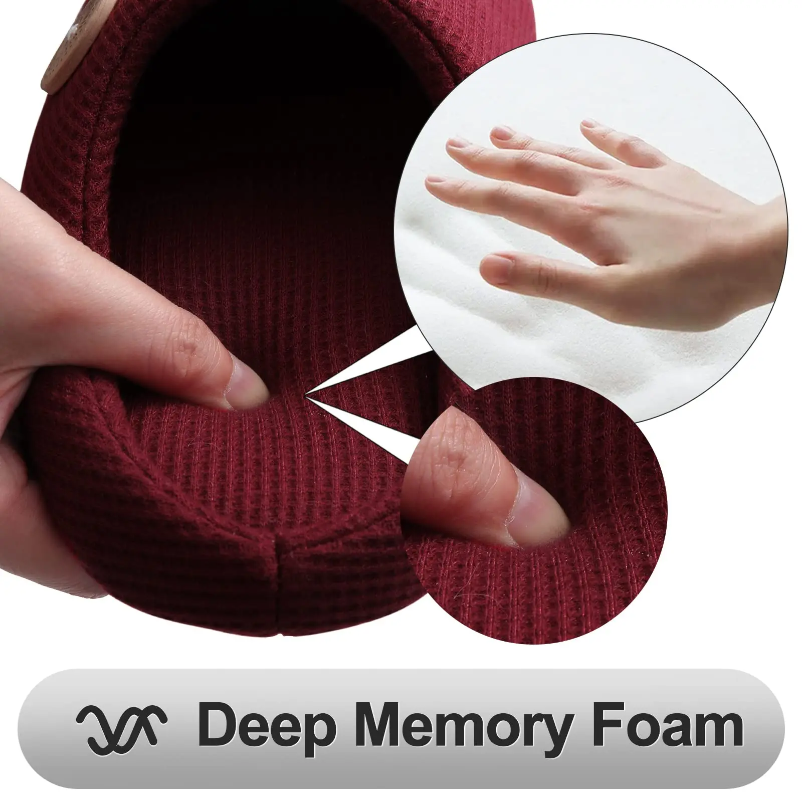 Shevalues Winter Neue Baumwolle Hausschuhe Für Frauen Männer Anti-slip Haus Rutschen Tiefe Memory Foam Weiche Innen Rutschen Mode hausschuhe – Detail 18