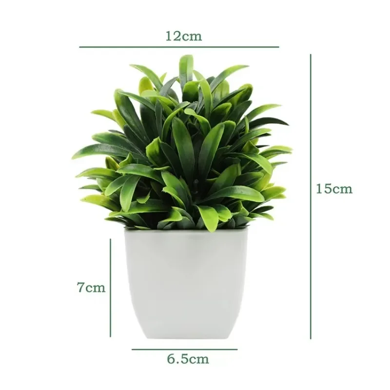 Artificial Mini Potted Eucalyptus Plant 4