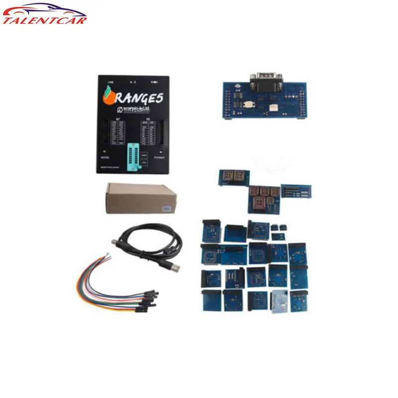 Top Selling Orange5 Programmer Orange 5 Full Adapters with Enhanced Software In Stock Orange 5 Auto Ecu Chip Programmer