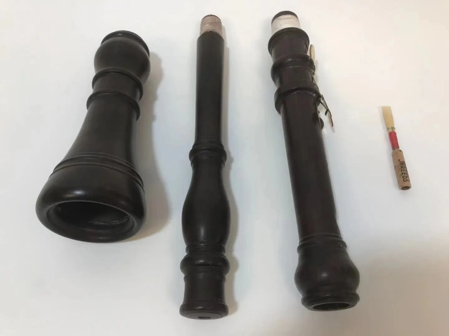 Professional German rosewood Baroque style Oboe A-415HZ, with Chanter Reed