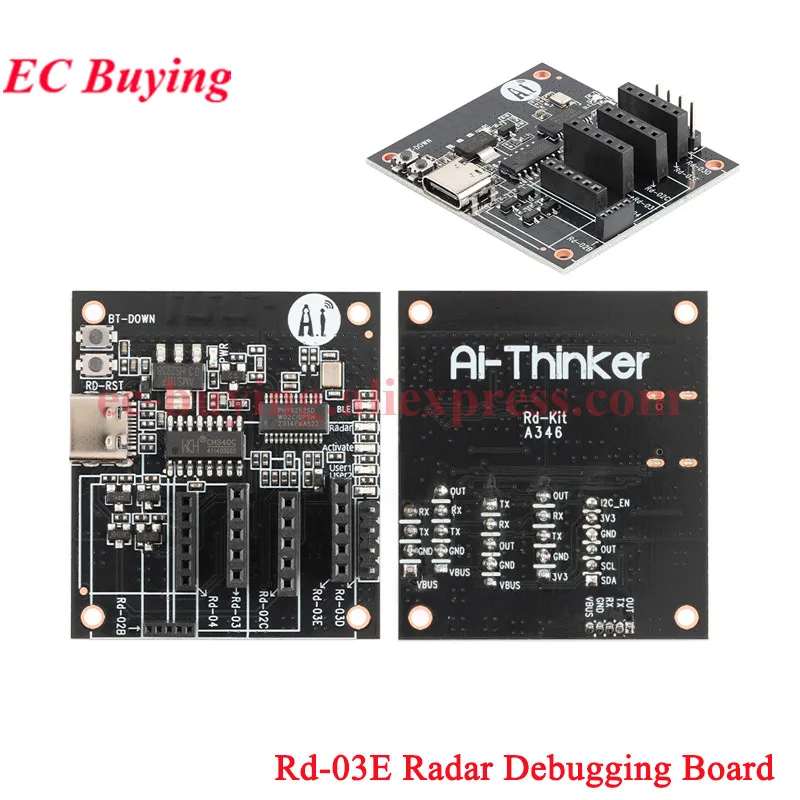 10 Stück/1 Stück Rd-03E 24G Präzisions-Entfernungsmessung und Positionierung/Gesten-Erkennung Radar-Sensor-Modul 24GHZ für menschliche Körperbewegungen – Detail 8