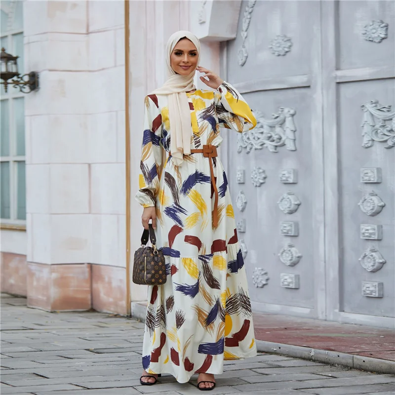 

Abaya Дубай, Турция, ислам, мусульманское модное женское платье-хиджаб, кафтан, марокканский кафтан, платья, Арабская одежда Djellaba Femme