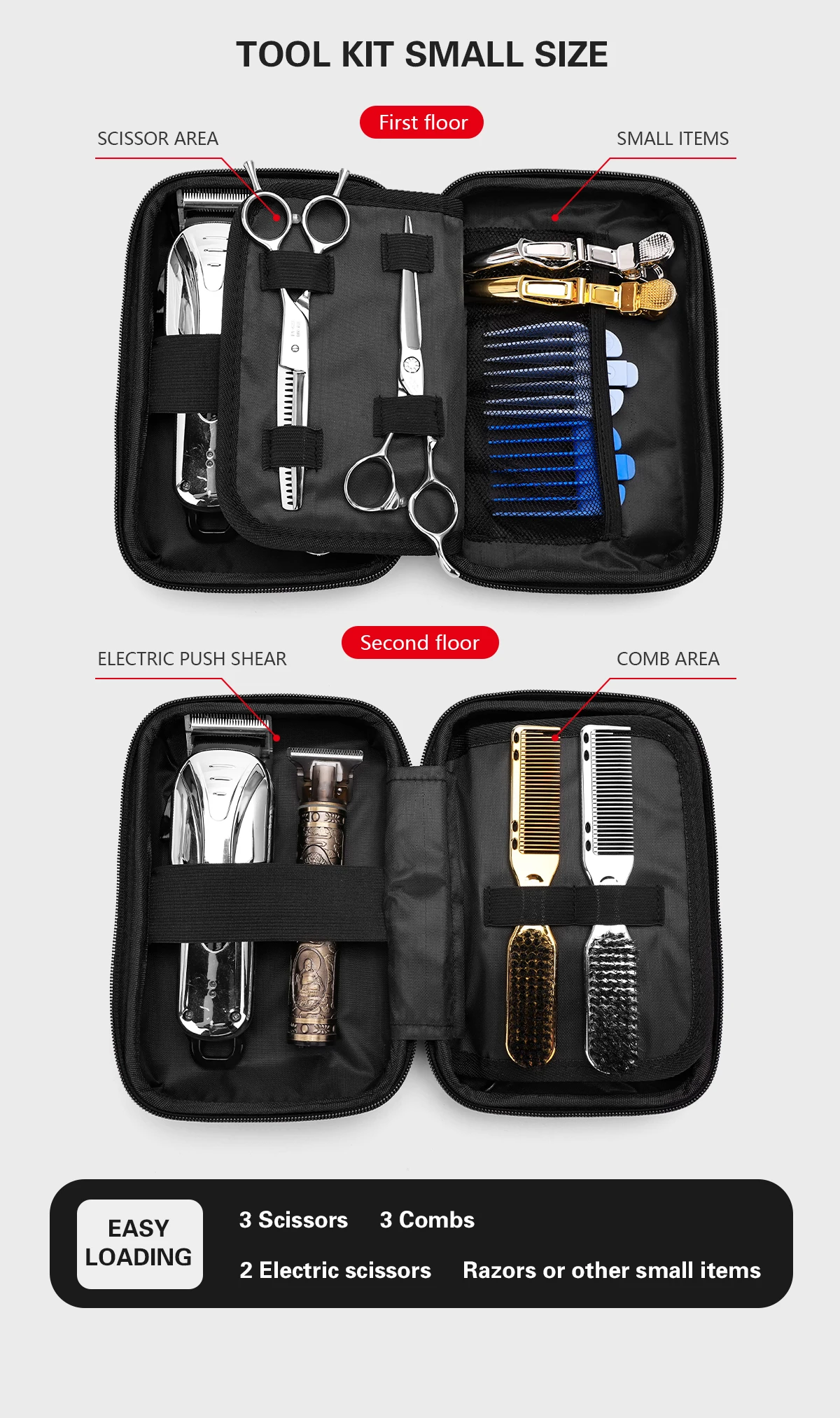 Durable Barber Suitcase