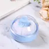 Useful Dry Powder Puff Fluffy ABS Baby Talcum Powder Container with Puff  Reusable Powder Puff Box Makeup Tools 5