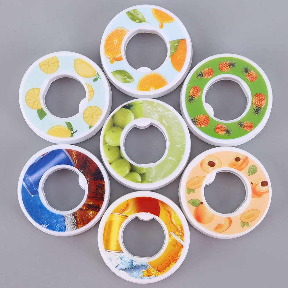 1-5PCS Air Flavor Pods Water Bottle Flavor Caps Fruit Scent Pods for Water Bottles Sports Water Cup Rings for Outdoor Sport