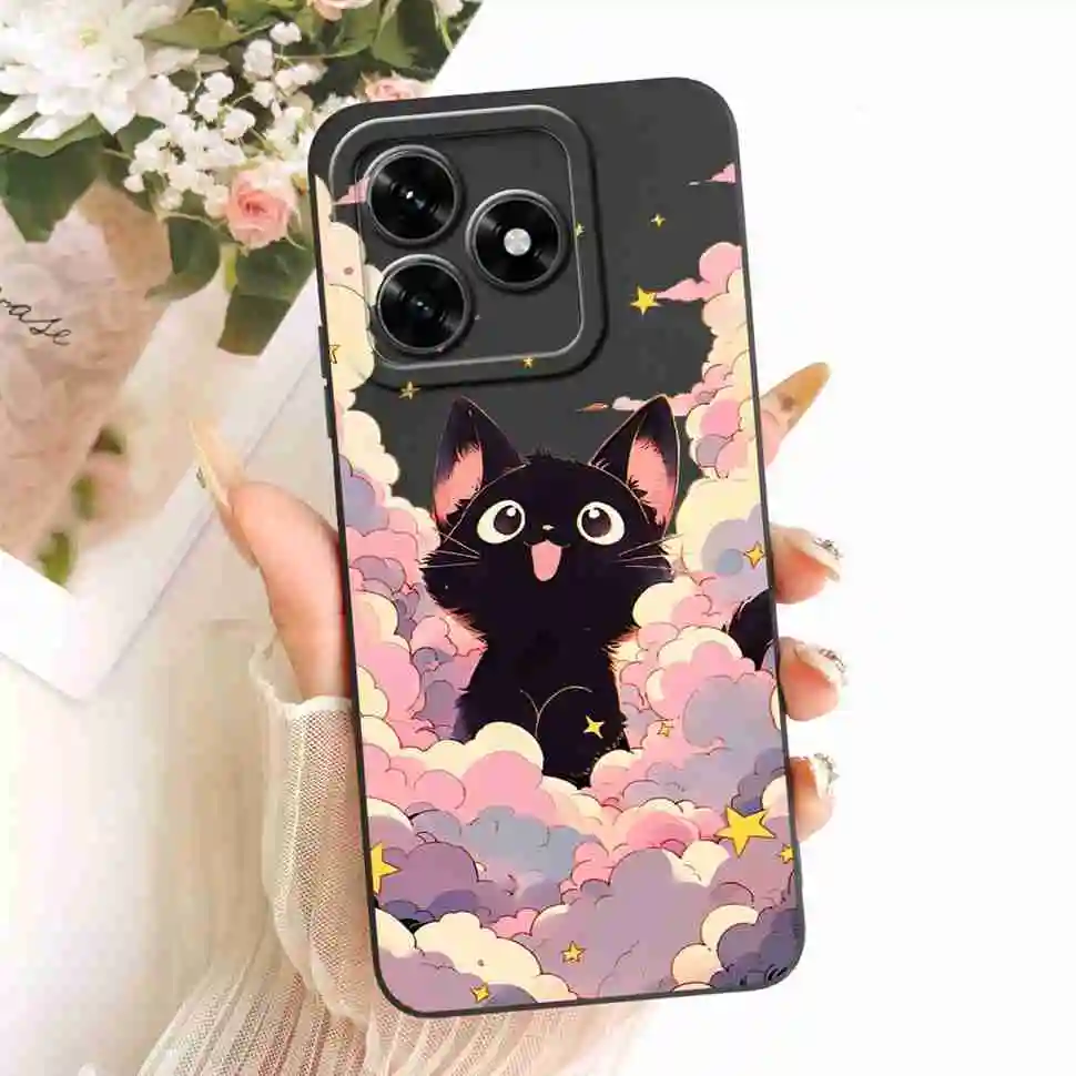 Lovely Sweet Rabbit Panda Soft Silicone Phone Case - Shockproof Bumper Cover