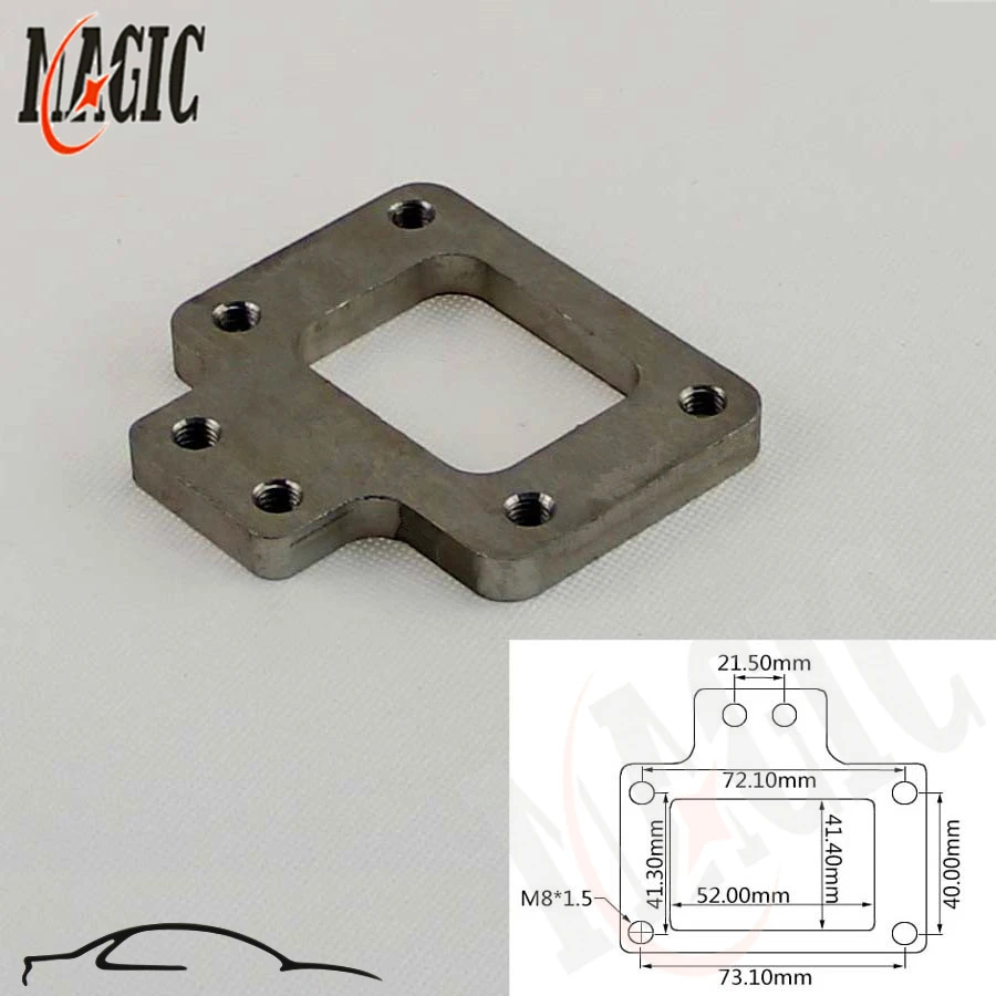 Turbo Inlet Flange Garrett T25 T28 GT25 GT28 Header / Exhaust Manifold
