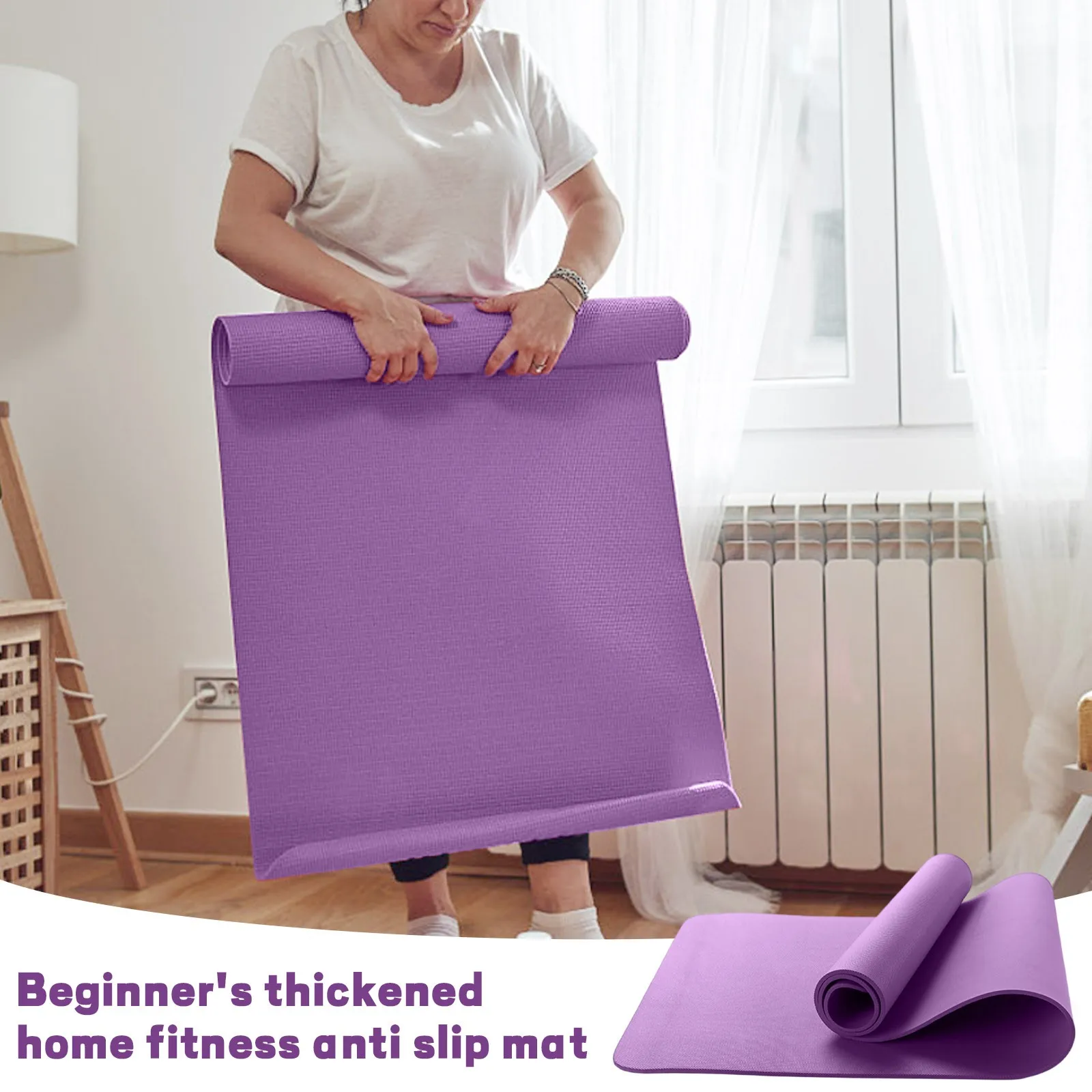 Anti-Slip Yoga Fitness Mat 4