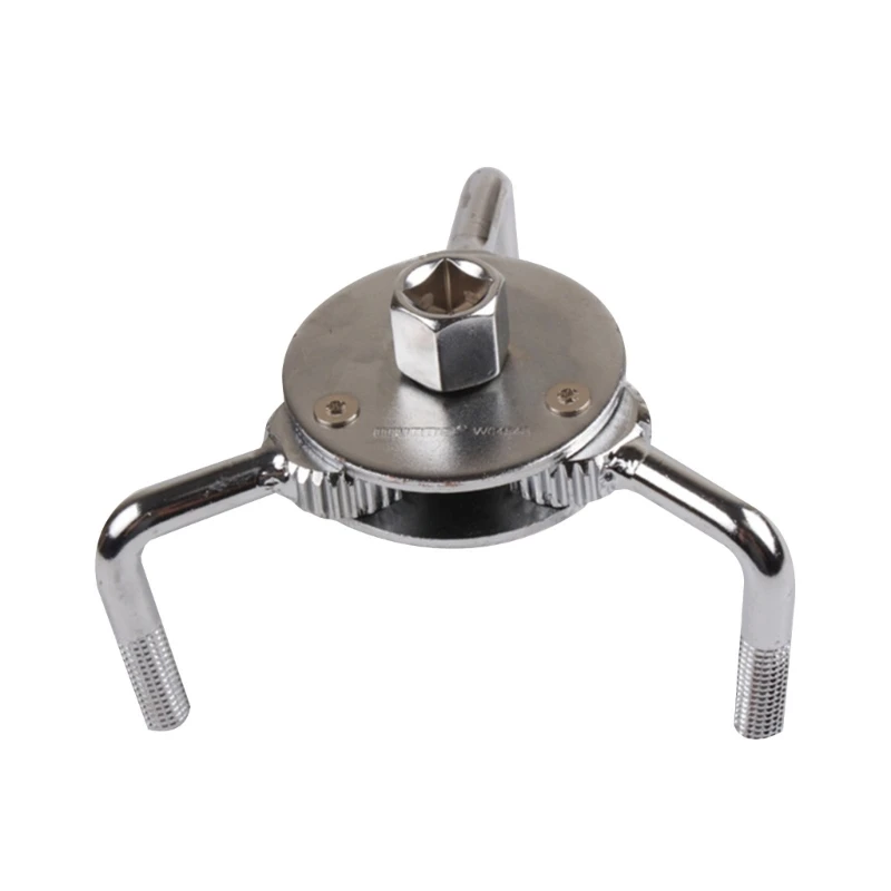 

Прочный универсальный двухсторонний регулируемый ключ для масляного фильтра с тремя когтями, инструмент для ремонта розетки, для