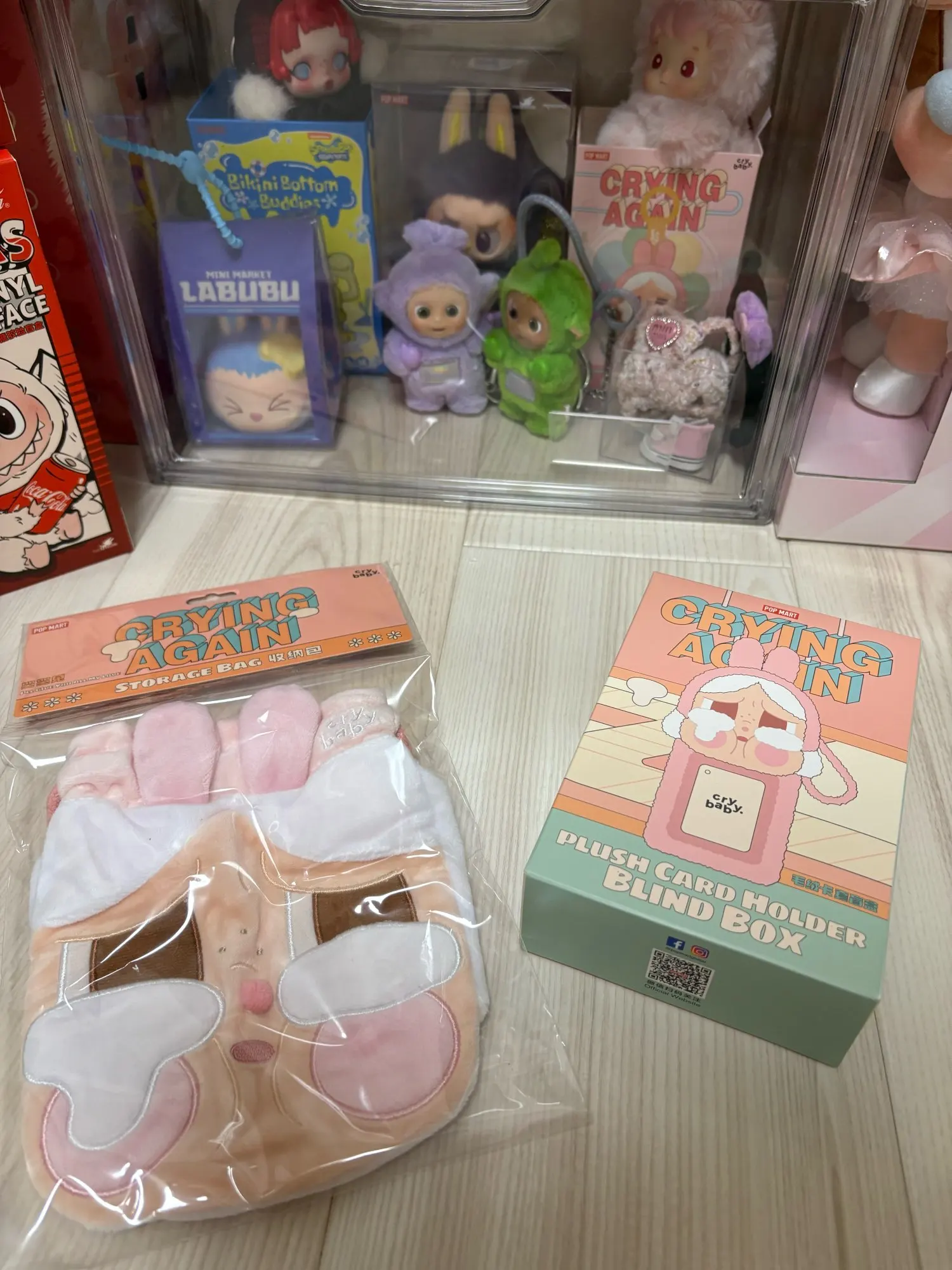 CRYBABY Crying カードホルダーブラインドボックス　新品 CRYBABY Crying Again Series-Card Holder Blind Box – LAMOUR Beauty
