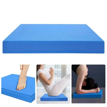 Balance Pad, Non-Slip Foam Mat & Ankles Knee Pad Cushion for Core Balance and Strength Stability Training, Yoga & Fitness 1