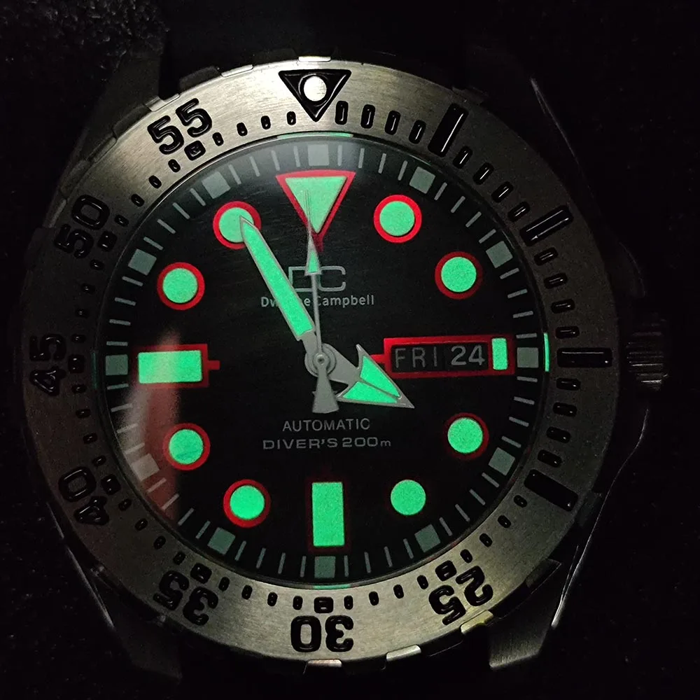 SK601 케이스, 44mm, NH35 NH36 용, 남성용 시계 스틸 케이스, 무브먼트 케이스, 시계 액세서리, 스테인레스 스틸 케이스, 고무 스트랩