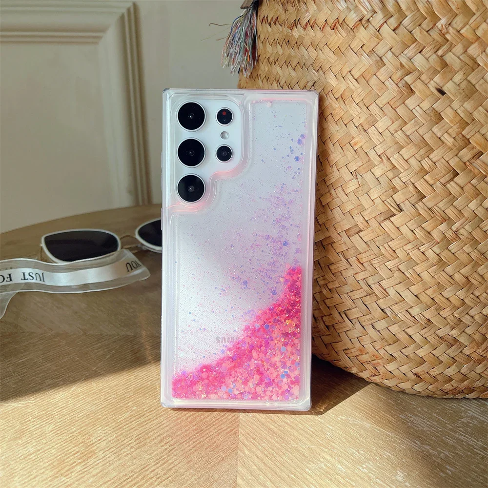 Luminous Bling Glitter Quicksand TPU Soft Case
