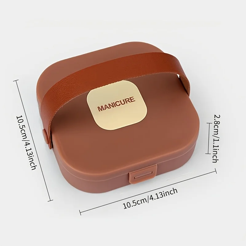 7pcs Stainless Steel Nail Care Kit Anti-Splash Portable Manicure Set Nail Clippers, File, and Trimmer Ideal for Home and Travel - Image 4