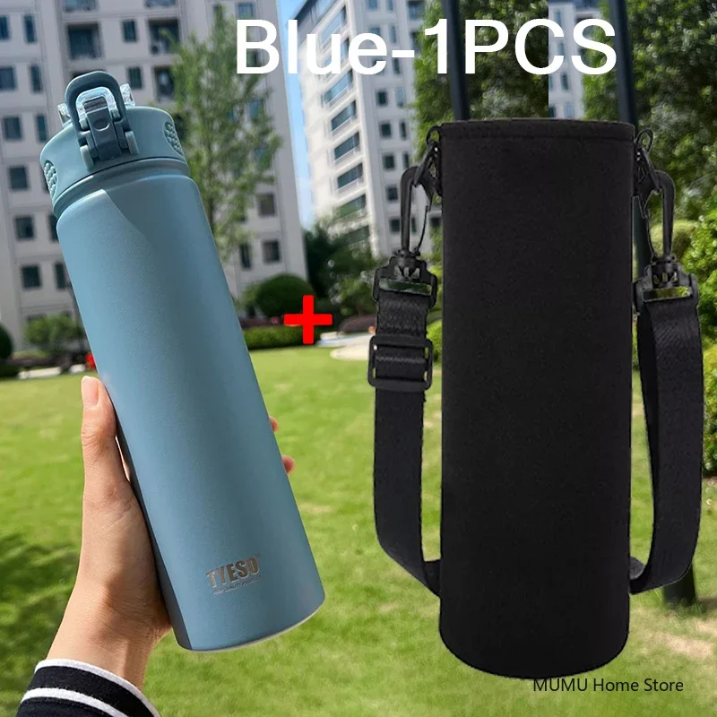 Blue With Cup Bag