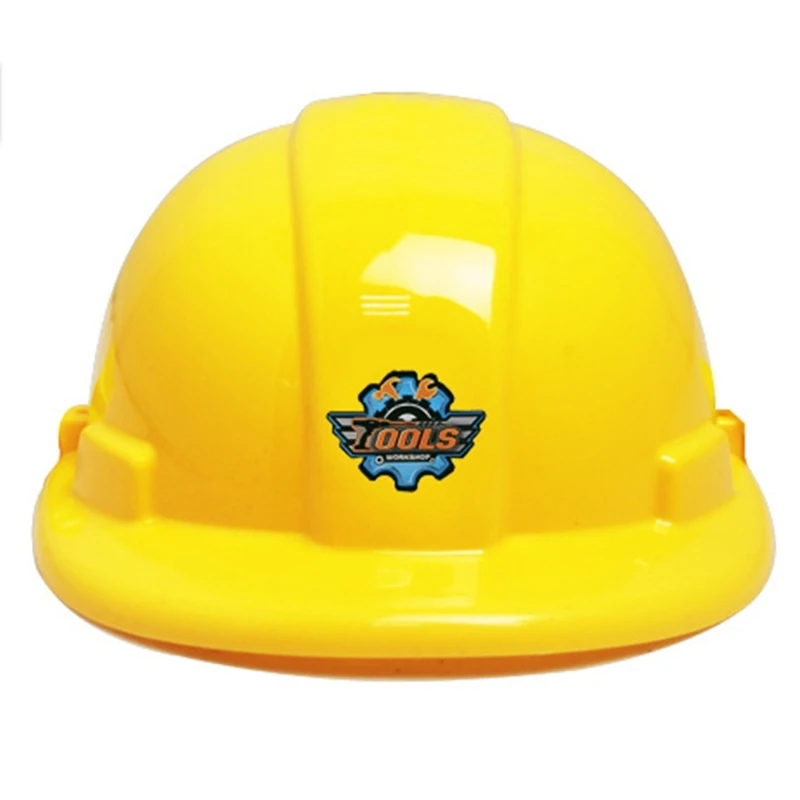 Kids Construction Toys Realistic Helmet Simulation Safety Hard Hat for Pretend Play