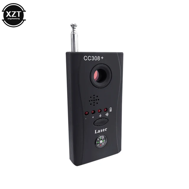 CC308 Metal Detector Neutral Anti-listening Candid Camera GPS Positioning Sensor Detector Full-range WiFi RF GSM Device Finder 6