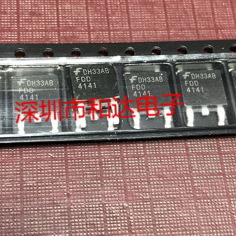 

20 шт. Оригинальный Новый FDD4141 TO-252 -40V -50A