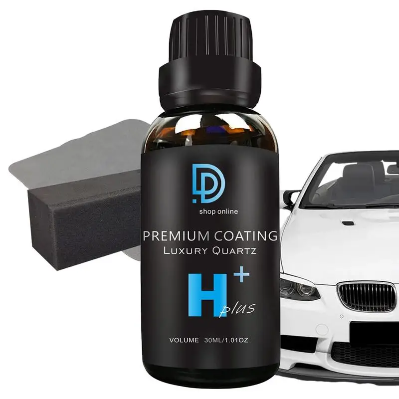 

30ml Car Coating Agent Automotive High Gloss Paint Sealant Polishing Liquid Hydrophobic Ceramic Coating Spray Cars Maintenance