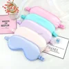 Silk Eye Patch Shading Sleep Mask Eyepatch Travel Relax Cover Eyeshade Health Sleeping Shield Help To Aid Blindfold Men Women 1
