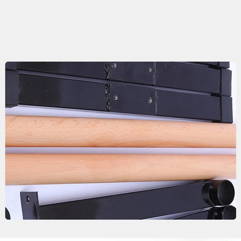 Fitness Parallel Bars Wooden Steel Push Up Handstand Antiskid Bracket Rack Weight Muscle Training Grip Handle Exercise Equipment