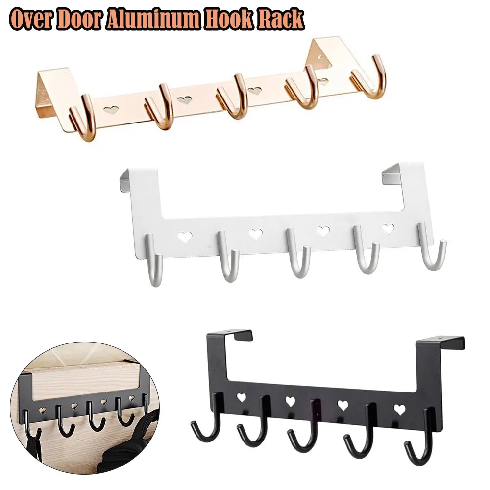 

1 шт., Универсальный алюминиевый крючок-вешалка для одежды и полотенец