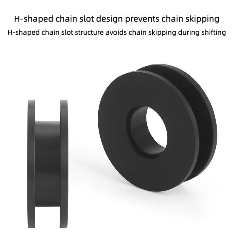 투프레 자전거 체인 고정 장치 산악/로드 바이크 가상 플라이휠 텐셔너 빠른 분해 및 12mm 스루 액슬용