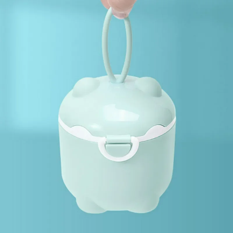 New Baby Milk Powder Portable Cute Pig Food Storage Box Essential Cereal Infant Milk Powder Box Toddle Snacks Container