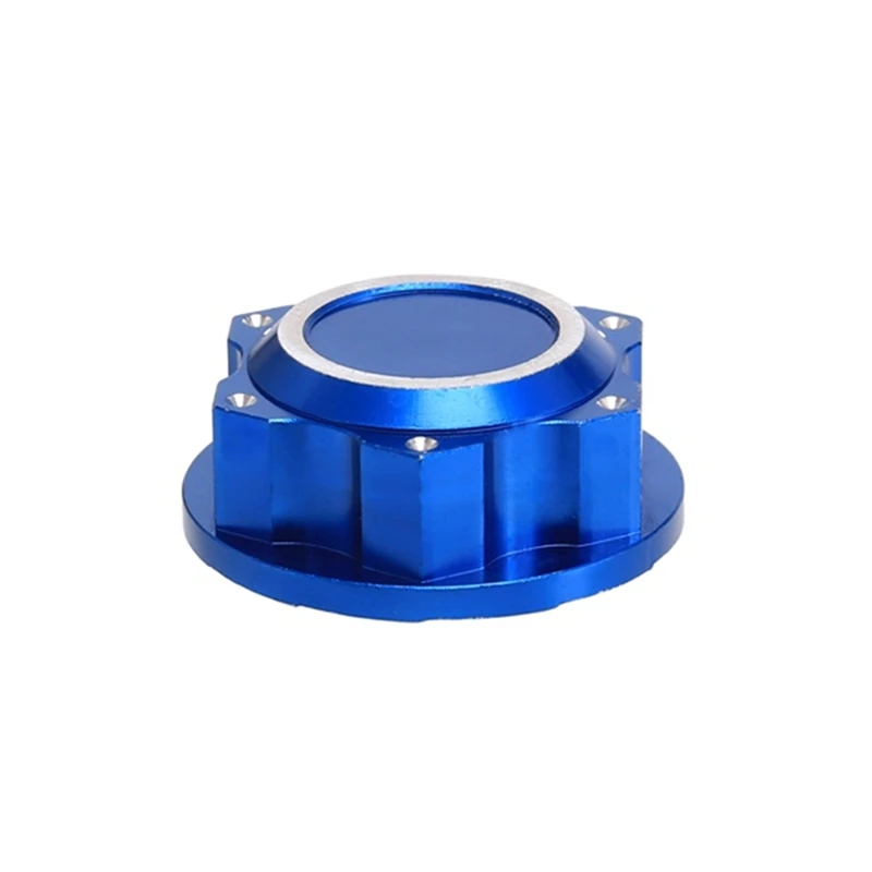4Pcs Aluminum For Arrma 1/5 Kraton 8S Outcast 8S RC Car 24Mm Hex Wheel Nuts Wheel Hub Cover Dustproof Anti-Skid