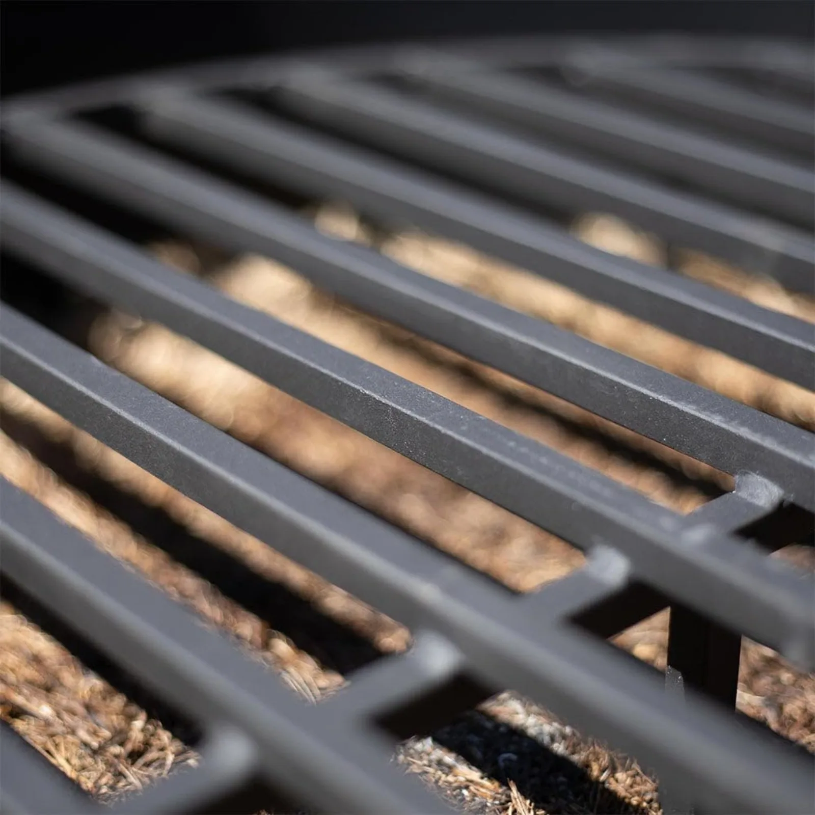 US Ember Round 30" Fire Pit Grate, High Efficiency Elevated Steel Grate