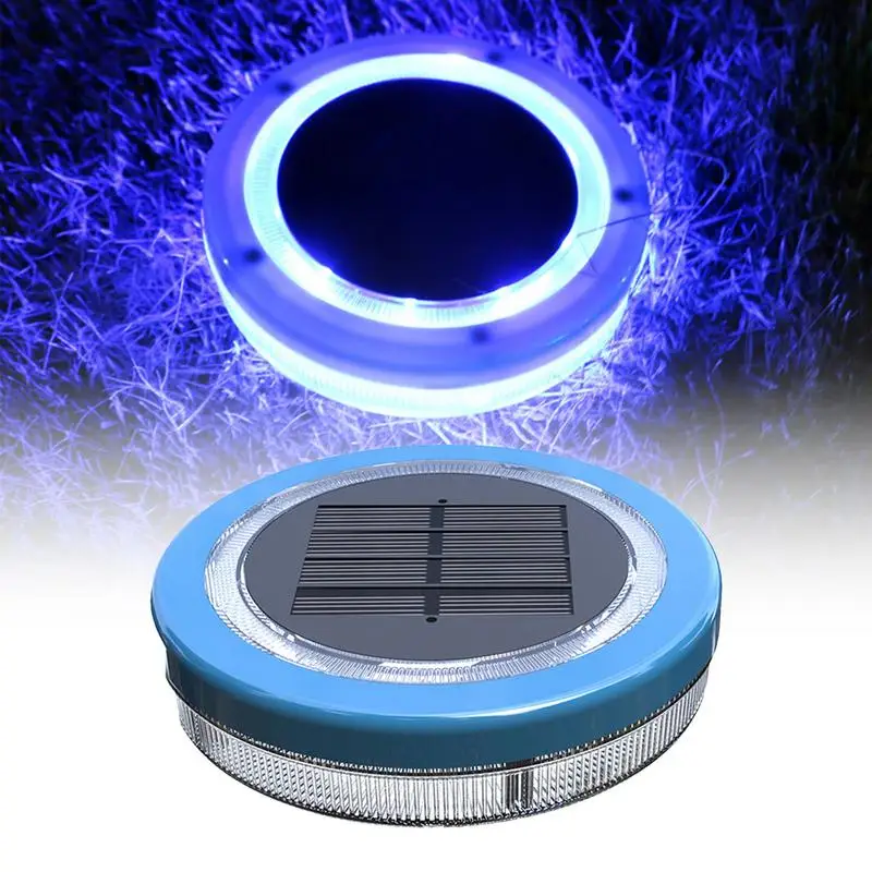 Solar Floating Light Upgraded Waterproof Swimming Pool Outdoor Decorative Blue LED