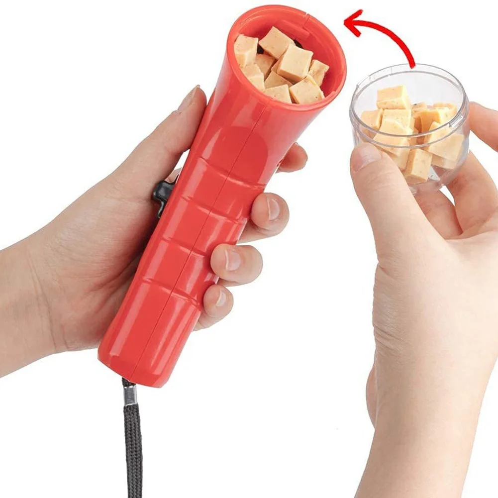 Dog Food Training Equipment Portable Interactive Treat Dispenser Launcher Gun Pet Treat Launcher for Dog Cat Exercise Training 5