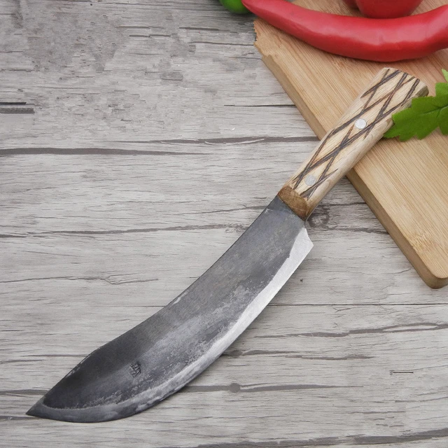 Kitchen knife slaughter boning knife butcher meat cutting knife kill pig  beef sheep boning knife meat cutting knife - AliExpress