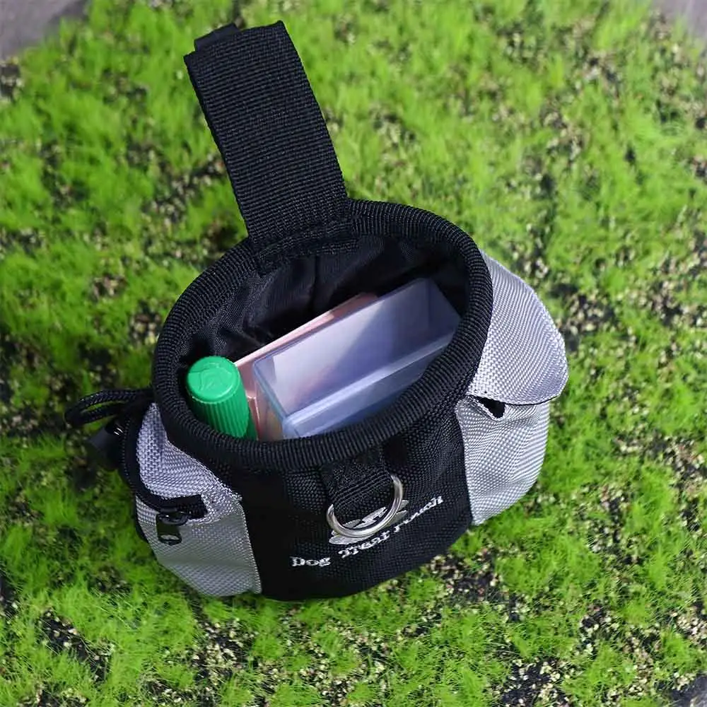 Durable Portable Snack Bag Food Container Snack Reward Puppy Pet Supplies Dog Treat Bag Pet Trainer Waist Dog Treat Pouch
