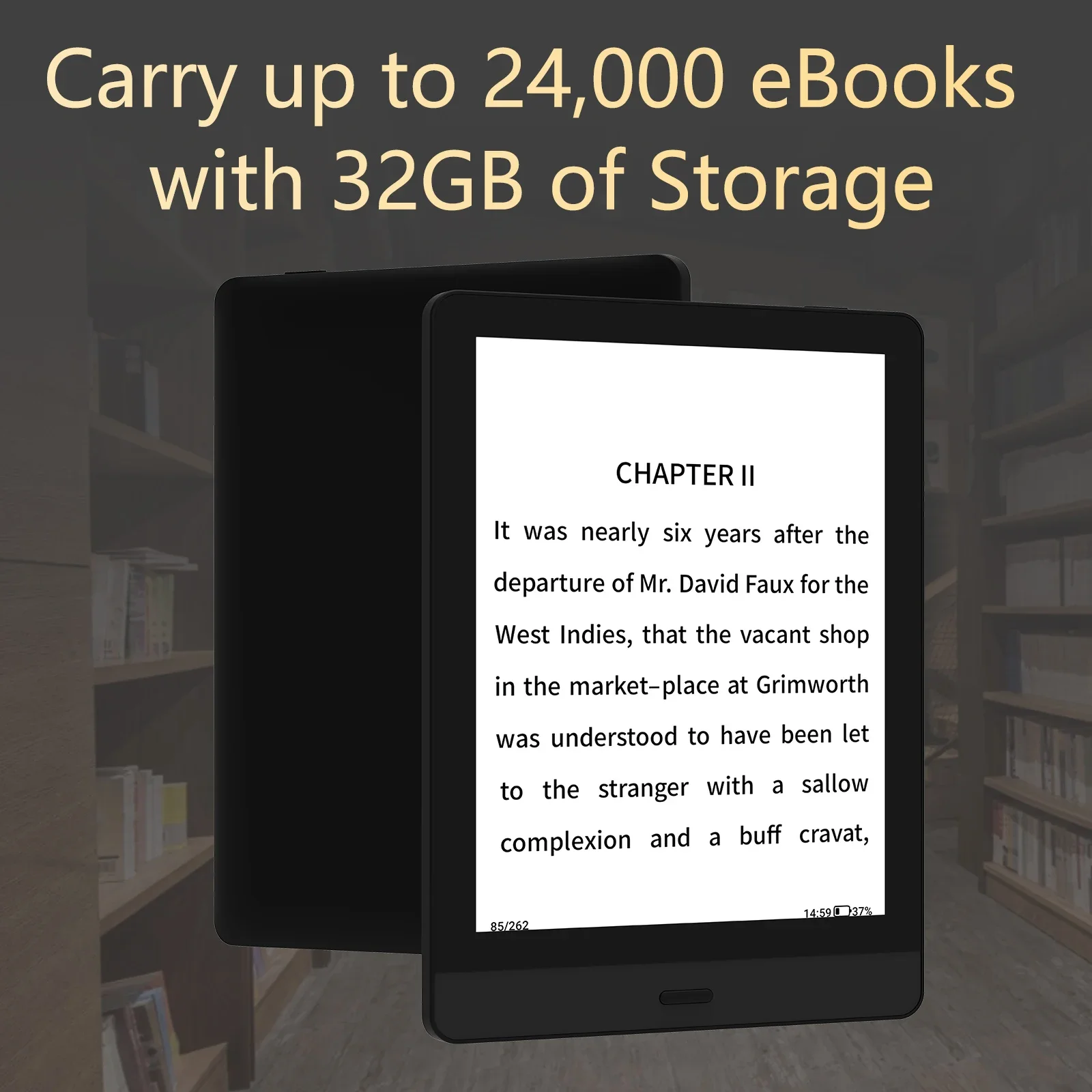 BIGME READ portable ebook reader 6'' e-paper electronic reader Android open system support Google Play Kindle APP ereader tablet
