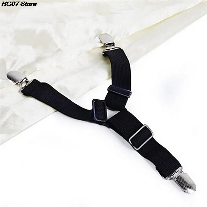2/4PCS Adjustable Bed Sheet Clips Cover Grippers Holder Mattress Duvet Blanket Fastener Straps Fixing Slip-Resistant Belt bed sheet clips