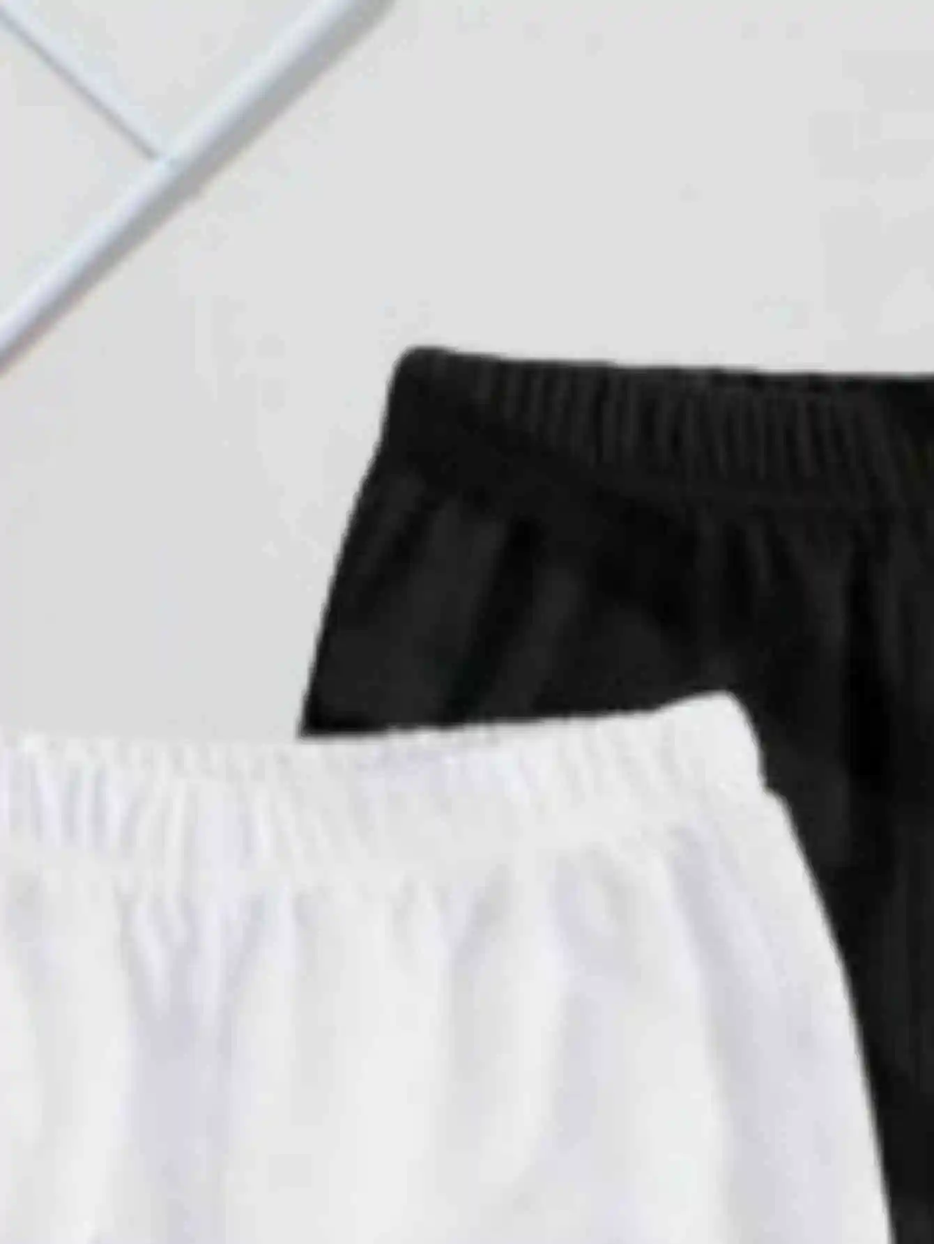 California-style classic sweatpants comfortable and casual three-pair gray/white/black