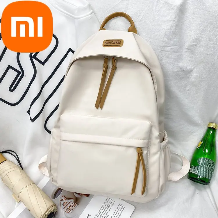 

Рюкзак Xiaomi женский новый вместительный, школьный ранец для учеников средней школы, Простой повседневный рюкзак