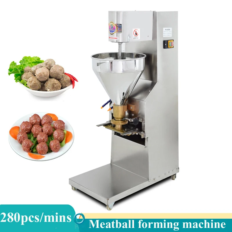 

Small Meatball Machine Large Output Machine To Make Meat Ball Maker Meat Ball Rolling Machine Beef Meatball Maker