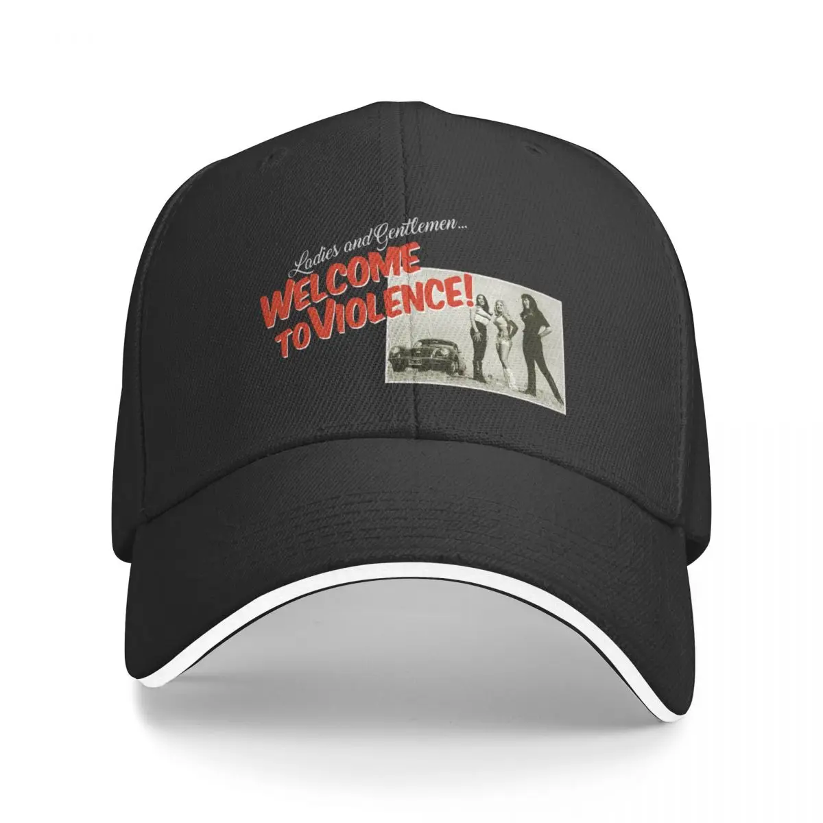 

New Welcome to violence Baseball Cap Icon Sunhat Fluffy Hat Men's Hat Luxury Women's