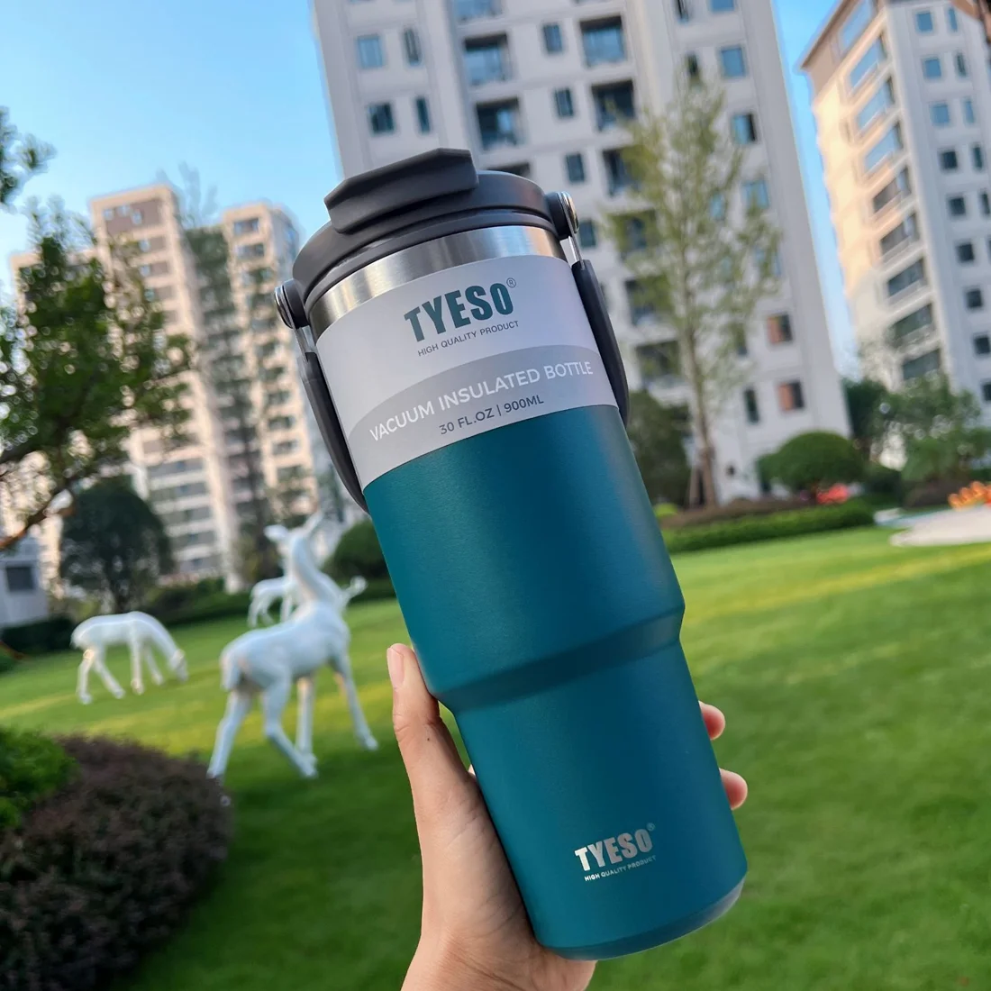 Tyeso Stainless Steel Coffee Cup Cold And Hot Double-layer Insulated Cup Tumbler Thermo Water Bottle Car Travel Mug Vacuum Flask 34 Sb5ecb69957b7473b98b1fc30e1b6b6bfD