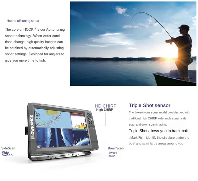 Fish Finder Visible High-definition Sonar Raft Sea Fishing