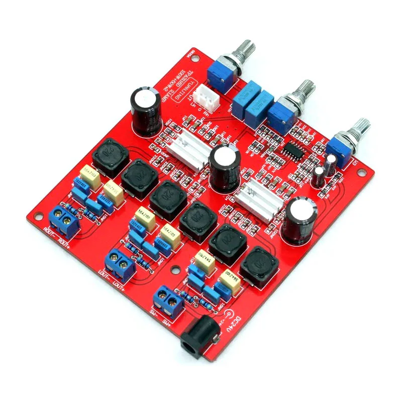 

KYYSLB Audio Power Amplifier Board 100W+50+50W Class D 2.1 TPA3116 Digital Home Audio Sound Amplificador Board